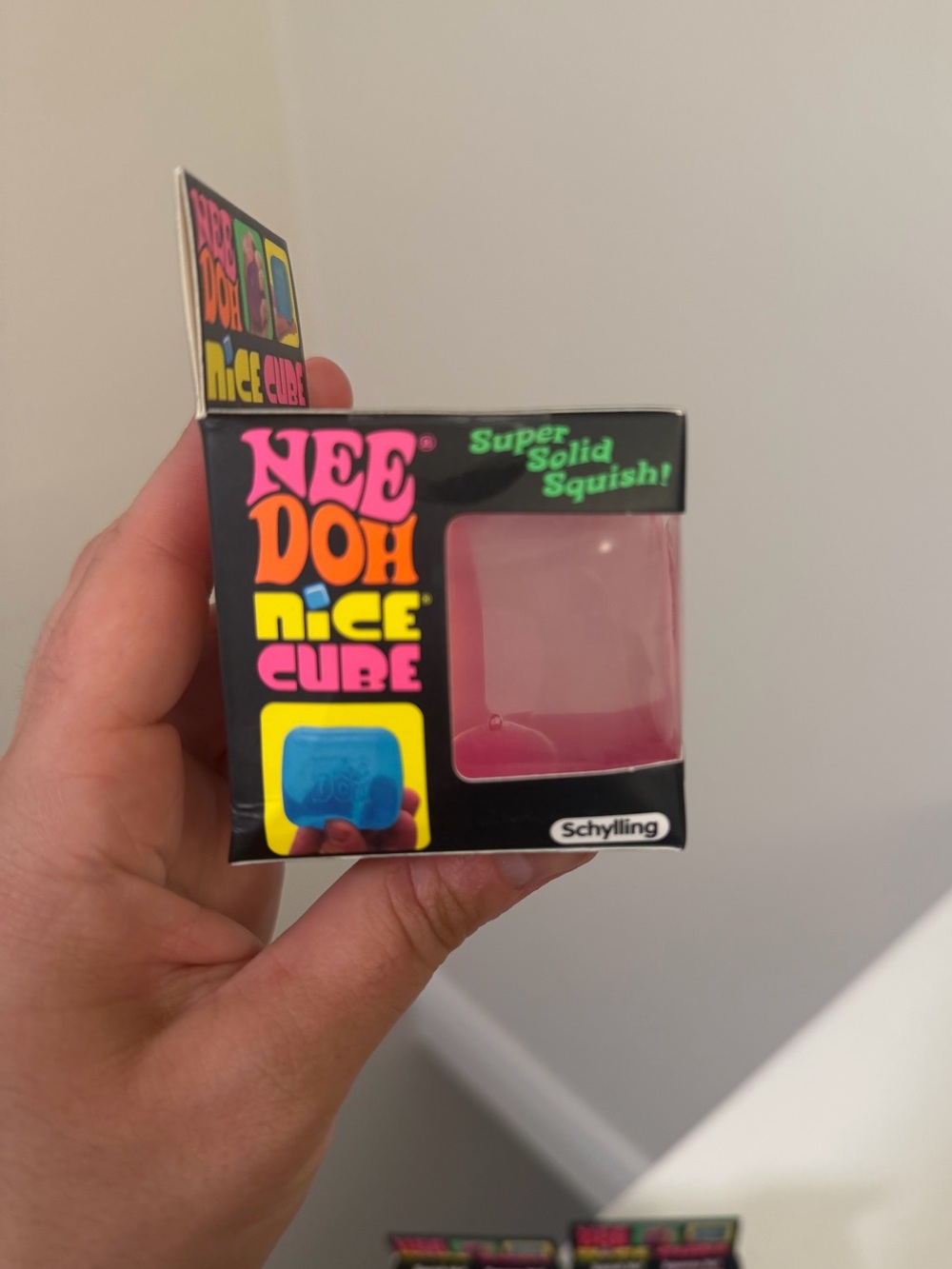 Needoh Nice Cube (1 PC) โ Pink - Picture 3 of 8